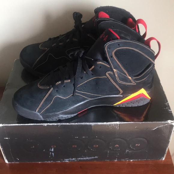 SLIGHTLY WORN: Air Jordan 7 Retro - Picture 7 of 8